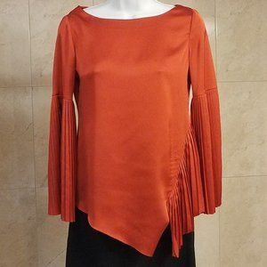 OLIVIA PALERMO X/ Banana Repiblic- Orange/Rust Top- SZ: XXSP